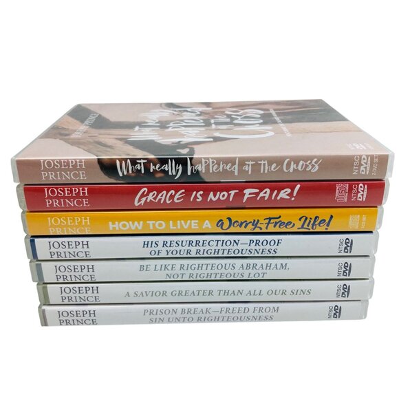 Joseph Prince DVD Collection Lot of 7 Christian Teachings Discs all in mint cond - Picture 2 of 7